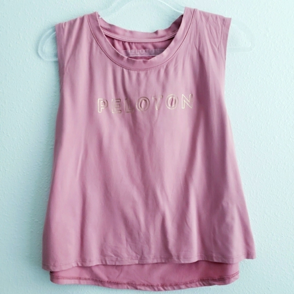 Peloton Cropped Athletic Tank Top